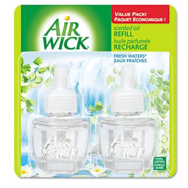 Reckitt Benckiser Reckitt Benckiser 79717 Scented Oil Refill; Fresh Waters; .67oz; 2-Pack 79717 - main